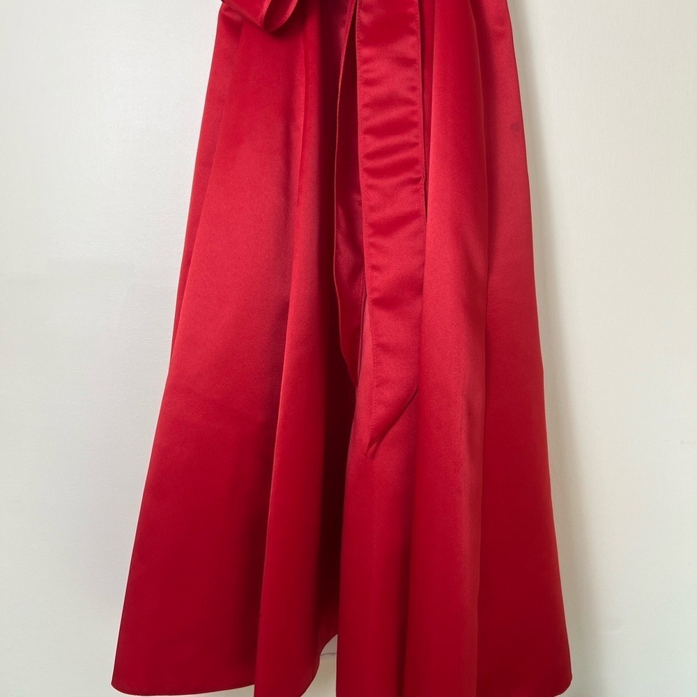 Angels New York Kids Girls Gown Sze 12 Red Formal
Dress Ocassion Holiday Festive - Picture 16 of 16